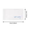 30/60/100 Pack Disposable Wet Wipes | Individually Wrapped Travel Size | Unscented Hand & Face Wipes | for Travel, Restaurant, BBQ, Offices | Portable (100pcs, One Size) view 2