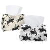 2 pack Cowboy Hat Cactuses Western Tissue Box Cover, Decorative Tissue Box Dispenser for Bathroom, Parlors, Office, Bedroom Dresser, Vanity Countertop, Nightstand, Car, and Desk view 1