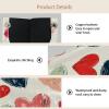 2 pack Hearts Tissue Box Cover, 7.5x5x6in view 3