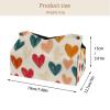 2 pack Hearts Tissue Box Cover, 7.5x5x6in view 4