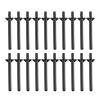 AMSLSIU Effective Nose Wax Rods for Quick and Easy Nasal Hair Removal, Black, 20 Pieces view 1