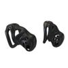 3D Resin Gym Cage Accessories - Wide and Large Opening Design - 2 Colors (Pink/Black)-UKhlZ29 (Black, L-Arc Ring) view 3