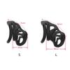 3D Resin Gym Cage Accessories - Wide and Large Opening Design - 2 Colors (Pink/Black)-UKhlZ29 (Black, L-Arc Ring) view 4