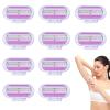 10PCS Venus Razors for Women Refill, Replacement Venus Razor Blades Compatible with VenusGillette, 3 Layer Blade & Pivoting Head Design for Extra Smooth Shaving, Effortless Sliding, Easy to Replace view 1