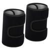 Abaodam Adjustable Black Neoprene Thigh Sleeve for Muscle Stabilization and Loose Weight Thigh Wrap, Fitness Slimming Sauna Band for Running and Swimming view 1