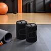 Abaodam Adjustable Black Neoprene Thigh Sleeve for Muscle Stabilization and Loose Weight Thigh Wrap, Fitness Slimming Sauna Band for Running and Swimming view 4