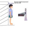 Advanced Not Height Measuring Equipment Height Measurement Apparatus Easy to Carry for & Fitness Setting Height Measurement view 2