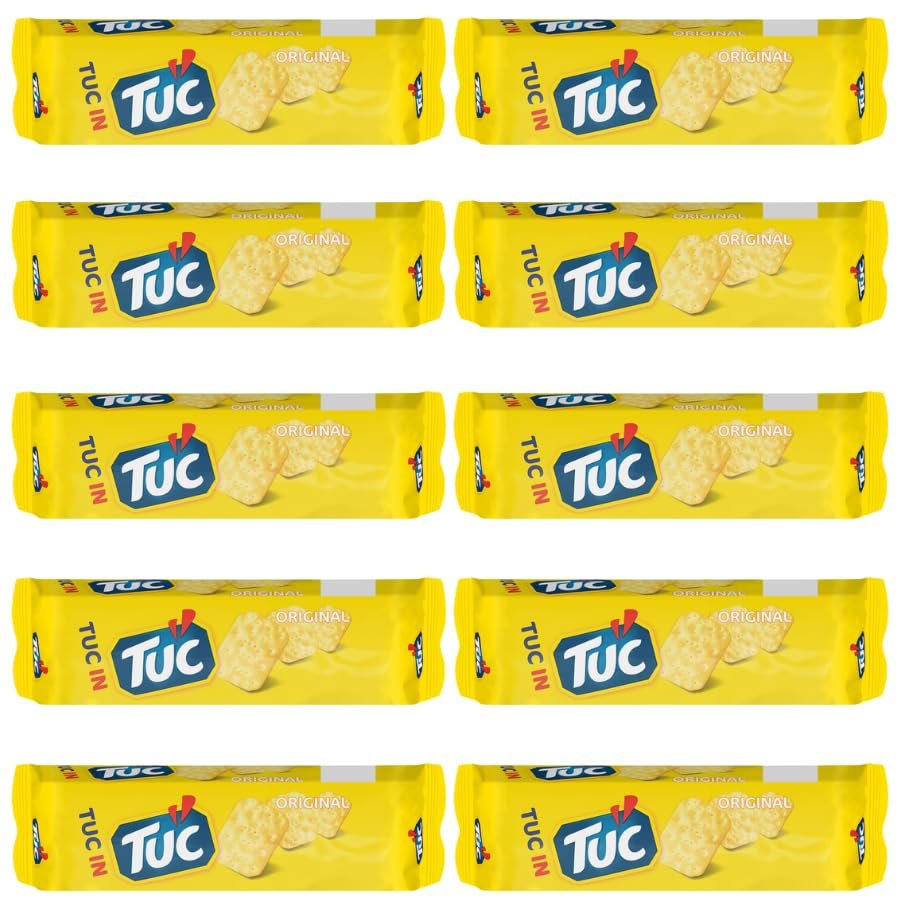 Biscuits Bundle Pack with TUC Original Snack Crackers 150G - 10 Pack