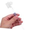 DEARMAMY Denture Brush Double-Sided Toothbrush False Teeth Cleaner Oral Care Tool for Denture Cleaning view 4