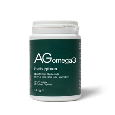 AG1 Omega 3 Fish Oil Supplement Softgel Capsules | EPA & DHA Fatty Acids from Wild-Caught Fish | 90 Count 2,000 mg Athletic Greens