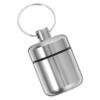 NUOBESTY Aluminum Alloy Earplug Case Keychain, Portable Waterproof Earplug Organizer Box for Travel, Small Metal Earbud Storage Container for Hearing Protection view 1