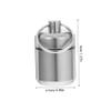 NUOBESTY Aluminum Alloy Earplug Case Keychain, Portable Waterproof Earplug Organizer Box for Travel, Small Metal Earbud Storage Container for Hearing Protection view 2