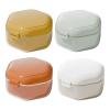 Vynetra Denture Bath Box Cup With Strainer Basket Storage Container For Retainers Mouth Guard Holder For Household Portable Retainer Holder view 4