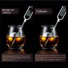Gihioue Pack of 2 55 mm Stainless Steel Cooling Stones, Reusable Steel Ice Cubes, Round with Box for Wine, Beer, Vodka, Cocktails view 3