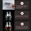 Gihioue Pack of 2 55 mm Stainless Steel Cooling Stones, Reusable Steel Ice Cubes, Round with Box for Wine, Beer, Vodka, Cocktails view 4