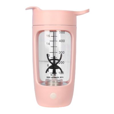 Electric Shaker Bottle, Usb Rechargeable Mixer Cup, High-Speed Protein Blender, Leakproof Design, No Bpa Portable Container, Distinctive Mixing Capability, 3.15x3.15x7.87in