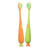 Cartoon Carrot Manual Toothbrush, Soft Bristle Toothbrush, Travel, 22.5x6x3cm, Lightweight and Compact, Encourages Healthy Brushing Habits for Daily Use view 1