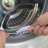 2Pcs Household Rolling Washing Machine Brush Long Handle Crevice Cleaning Tool for Bathroom Decontamination view 4