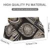Western Pacific Traditional Tissue Box Cover Easy Access, Stylish PU Leather Tissue Box Holder for Home, Office, Car, Desk Tabletop Decor view 3