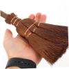 CALLARON 2 Sets Desktop Cleaning Broom Dustpan Kits for Home Use Pet Cage Cleaning Brush Broom and Stainless Shovel for Small Dustpan and Brush view 4