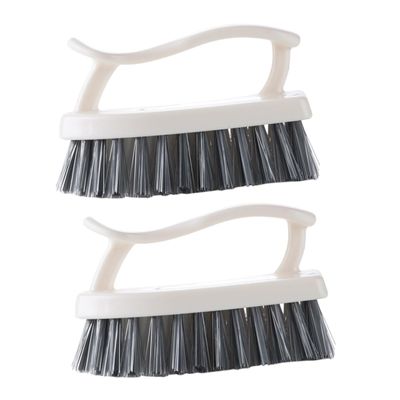 SEWOART 2pc Clean Brush Plastic Bristles Shoes Brush Laundry Houseware Cleaning Tool for and Floor Cleaning