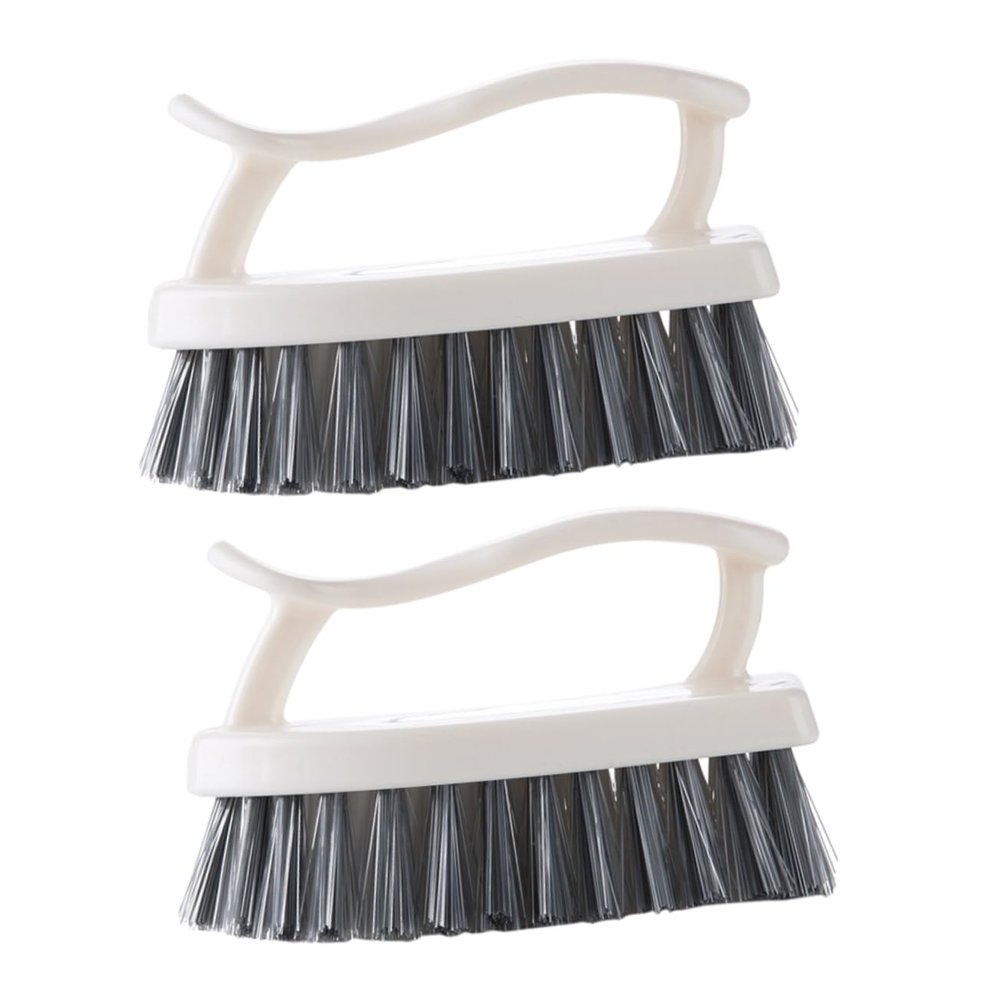 SEWOART 2pc Clean Brush Plastic Bristles Shoes Brush Laundry Houseware Cleaning Tool for and Floor Cleaning