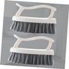 SEWOART 2pc Clean Brush Plastic Bristles Shoes Brush Laundry Houseware Cleaning Tool for and Floor Cleaning view 4