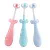 VALICLUD 3pcs Boys and Girls Boy Girl Toothbrush Soft Bristles Cute Decorative Toothbrush for Manual Cleaning view 1