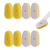 8 Packs Dish Wand Sponge Refills Compatible with Scrub Daddy - Replacement Heads, Dish Scrubber Brush for Cleaning Stuck-on Food, Sponge Replacement Heads for Kitchen Cleaning, (Only Refills) view 1