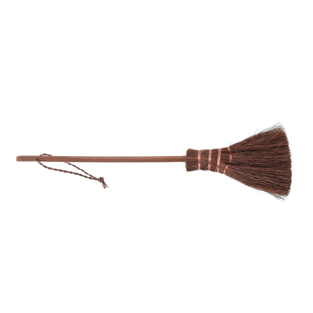 SWOOMEY Tea Tray Cleaning Brush for Thorough Cleaning with Palm Fiber Bristles Compact Small Brush of Teaware and Window Crevices for Desktop and Home Use
