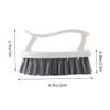 Veemoon 2pc Plastic Brush for Shoes Cleaning and Multipurpose Cleaning Bristles Scrubbing for Bathroom Kitchen and Home Use view 2