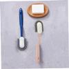 Vaguelly High-temperature Resistant Dish Cleaning Brush Long Handle Plastic Bristle Brush for Shoes view 2