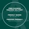 ROBERT ANDREW Low-Carb Sourdough Picnic Bundle, High-Protein & Fibre, Freshly Baked Bread, Freezer Friendly, White Rolls 4x60g, Brown Rolls 4x60g, Croissants 3x90g, Chocolate Croissant 4x110G view 2