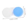 Gatuida 12pcs Portable Contact Lens Case Assorted Colours, Plastic Dual Compartments Protect Eye Lenses from Damage, Suitable for Work and Class Use view 2