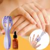 Buerfu Finger Roller Massager,Double-Row Massage Rings for Finger | Exerciser Sensory Handheld Tool for Men Women Adults Travel Home Use view 2