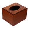 ULTECHNOVO Wooden Tissue Box Holder for Living Office Delicate Tissue Box Extraction Paper Case Storage for Home Decor view 1