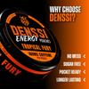 Denssi Energy Pouches 100mg Sugar-Free Caffeine Nootropic Pouches for Focus & Energy Delicious Flavor, Made in USA Alternative to Energy Drinks (5-Pack, Tropical Fury (Tropical Punch)) view 4