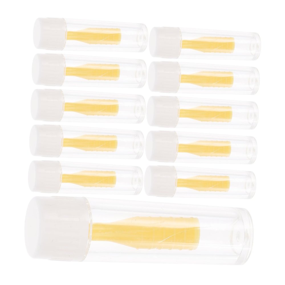 GALPADA Silicone Contact Lens Wearing Rods 12pcs Set Hard Lens Applicator Stick Reusable for Household and Daily