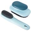 KAILIKETIY Srub Cleaning Brush and Shoes Cleaning Brush 2Pcs Comfortable Grip Soft Bristles for Effective Stain Removal Multipurpose for Laundry and Home Use view 1
