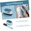 KAILIKETIY Srub Cleaning Brush and Shoes Cleaning Brush 2Pcs Comfortable Grip Soft Bristles for Effective Stain Removal Multipurpose for Laundry and Home Use view 3