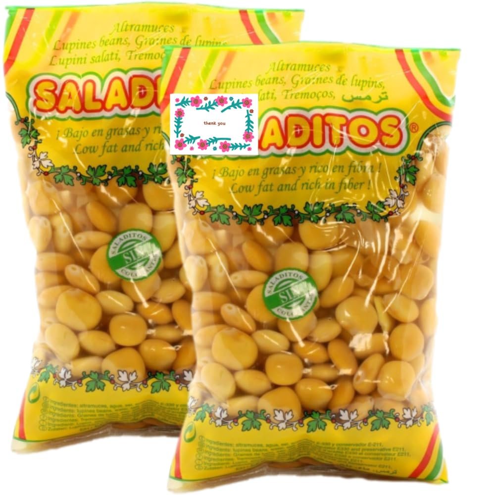Altramuces (Lupin Beans) 600 g x 2