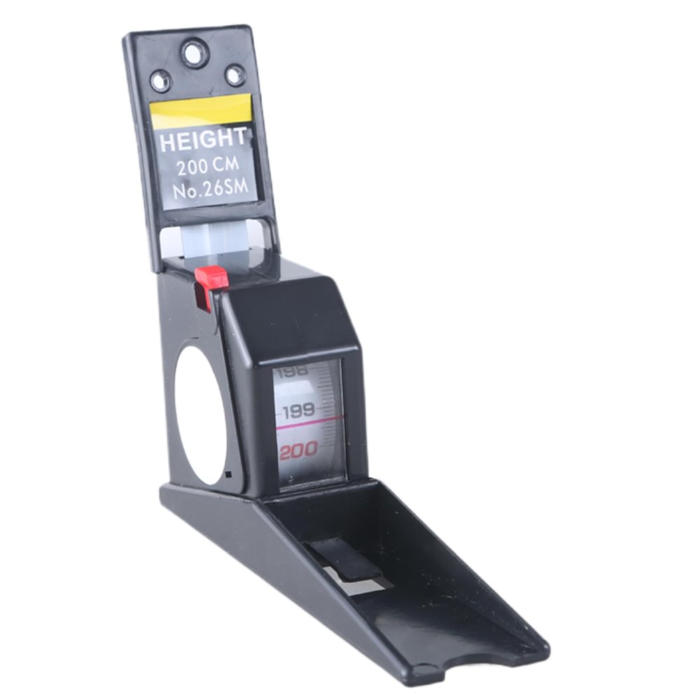 2Meter Height Meter Wall Mounted Stadiometer Wall Mount Height Measurement Meter with Wall Plate for Kids and Adult Home Use Height Measure