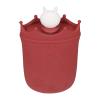 FreshCart Basics Hot Water Bottle, Hot Bottle Water Bag High Temperature with Knitted Sets for Home for Living Room (Red) view 2