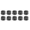 TENYELE 10 Pieces Finger Sleeve Cots Protector For Tips Reusable Thumb Guards Cut Resistant For Kitchen And Sculpture Work Breathable Finger Sleeves view 1