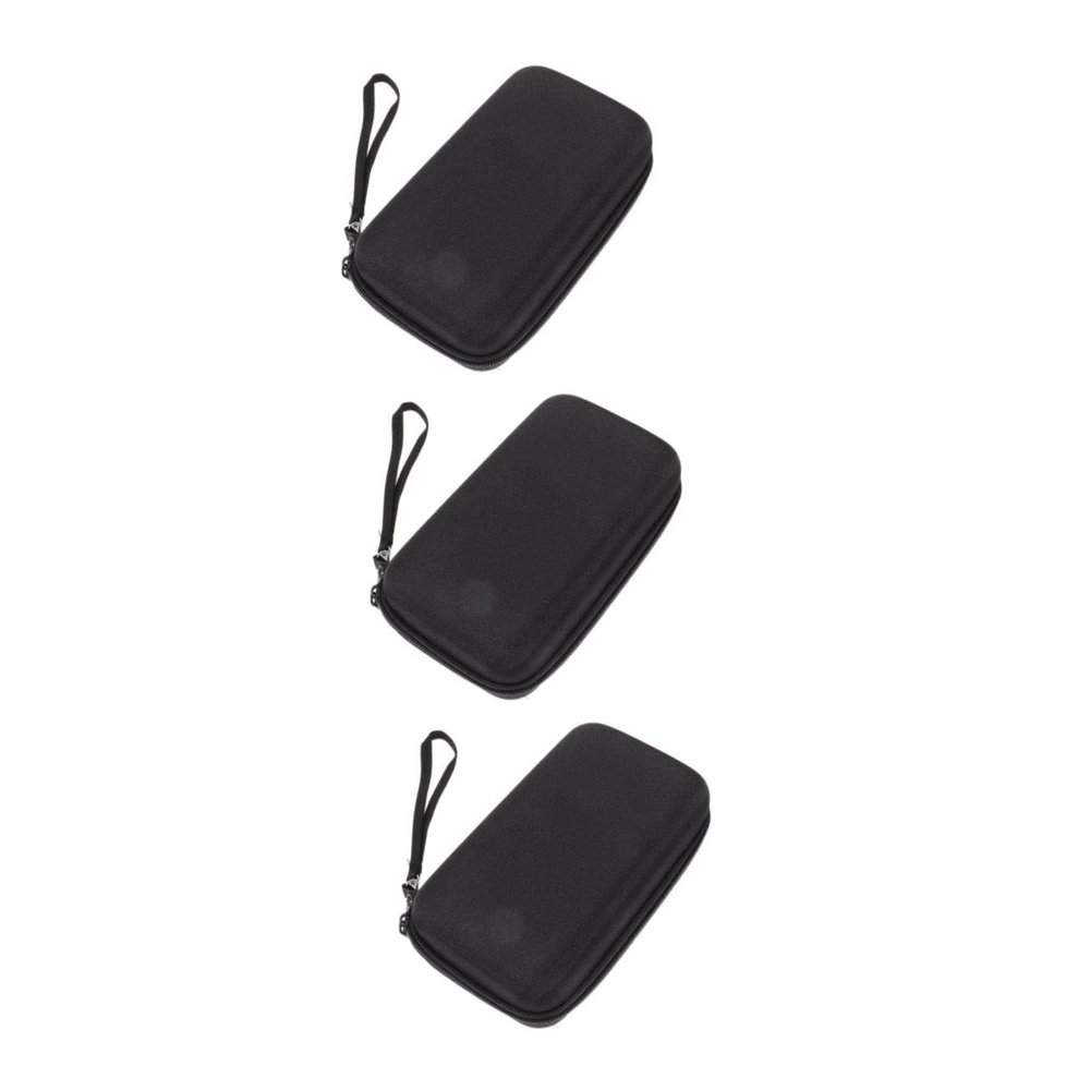 minkissy 3pcs Protective Case Shockproof Bag for Organizer for Travel Kit Fits Ear and Digital Ear