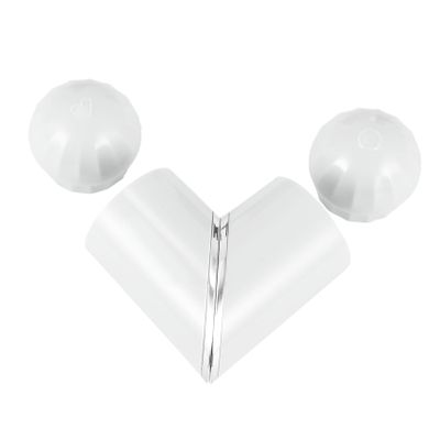 CALLARON Heart Shaped Case Storage Box White Eye Lenses Holder for Home and Travel Compact Container for Organizing Contact Lenses