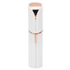 Acouto Electric Facial Hair Trimmer Lipstick Shaped Lightweight USB Charging Face Hair Remover for WomenRose Gold for [ Pull Causing T Face RazorHair RemoverFace ShaverFacial (White UBS charging) view 1