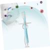 CTIRCHIU 4pcs Silicone Baby Toothbrush Easy to Grip with Tapered Handle for Infant Oral Care and Teething view 2
