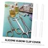 Homoyoyo 200pcs Slip Headgear Tweezers Covers Tweezers Non-Slip Covers for Elbow Clip Protect in Crafting Scenario view 3
