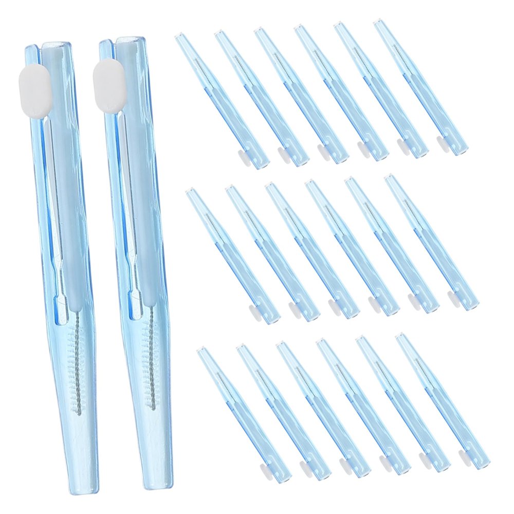 FOMIYES 40pcs Interdental Brush for Braces Mixed Pack Flossing for Braces Tooth Cleaning Tools Portable Travel Toothbrush Cleaning Brush